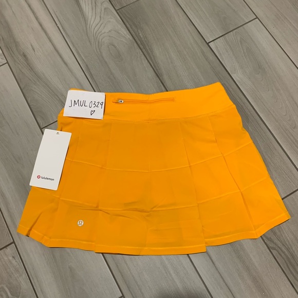 Lululemon Pace Rival Skirt Tall * Clementine - Picture 9 of 10